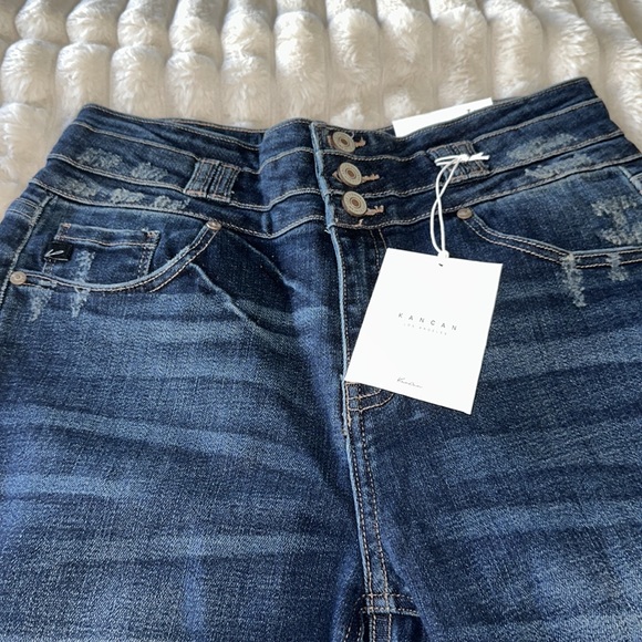 Kancan 7/27 relaxed, fit, three button kancan jeans - Picture 7 of 10